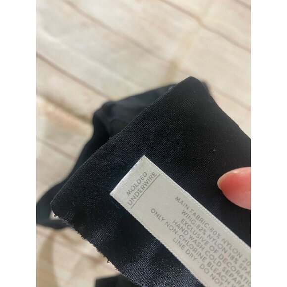 Livi Active Women's Black Moulded Underwire Full Coverage Sports Bra - 44DDD - Picture 11 of 13